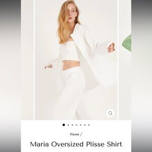 Storets Maria Plisse Set